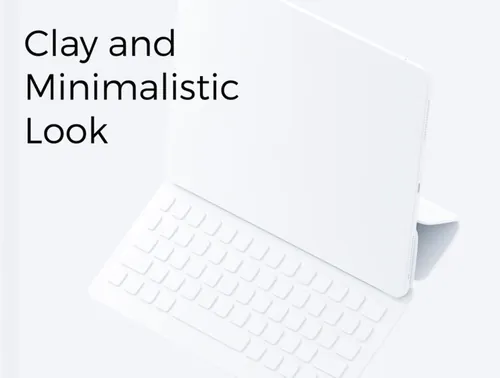 高品质极简主义苹果全套设备白模样机PSD模板素材 Minimal Apple mockups bundle