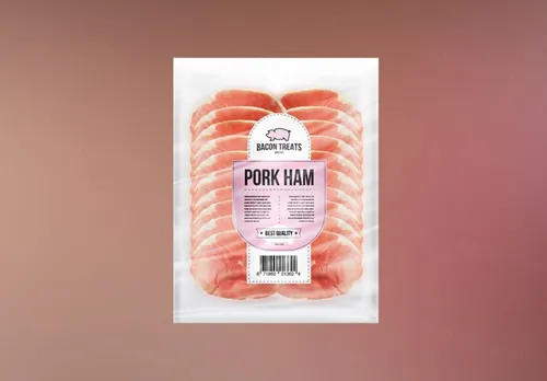 塑料真空袋食品包装产品设计提案贴图样机PSD模板 Plastic Vacuum Bag Mockup