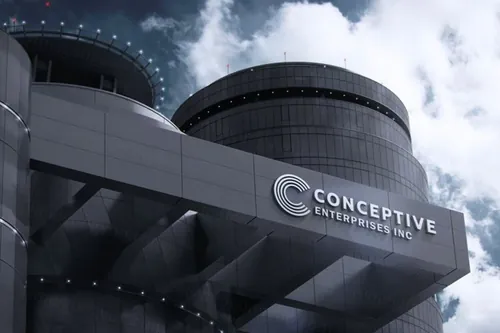 高品质的公司企业3D立体logo标志样机展示模型3d-logo-signage-facade-wall-mock-up...