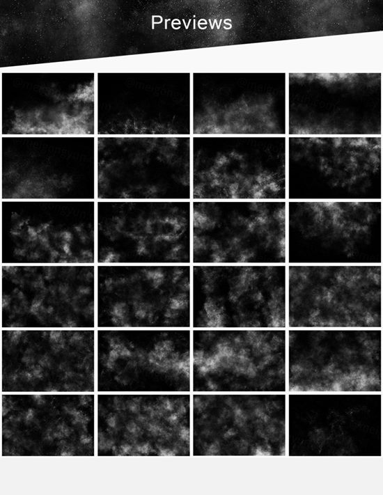 50个灰尘覆盖层滤镜叠加图层 50-dust-overlay