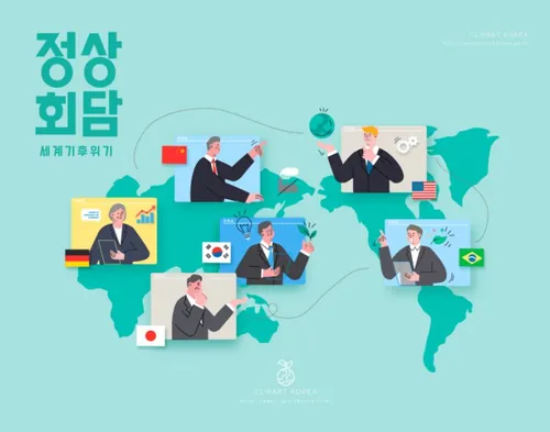 绿色低碳环保环境保护地球全球变暖地球污染公益主题海报PSD模板