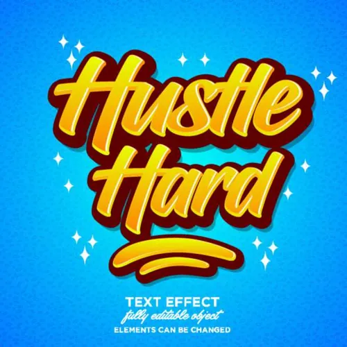 手写涂鸦字体设计样式