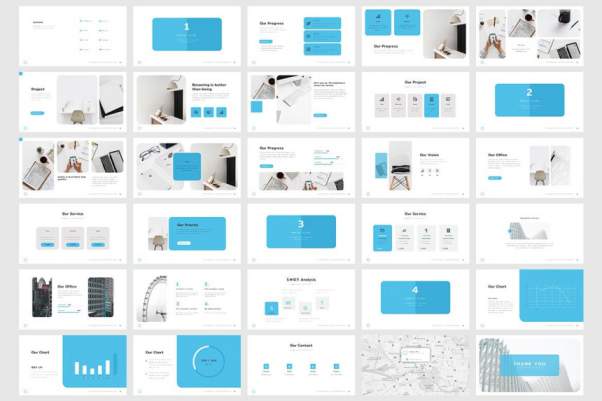 大数据商业计划书PPT模板下载