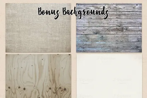 浪漫主义A5/A6规格贺卡样机模板 10offRomanti