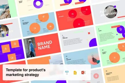 市场计划PPT模板下载