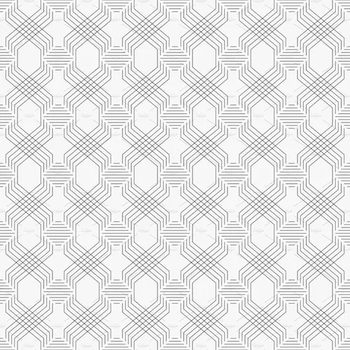 抽象线条图案无缝背景Line seamless pattern vector