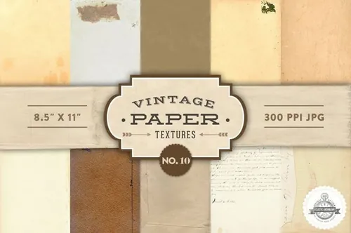 纸张背景设计素材Vintage Paper Textures - No. 10