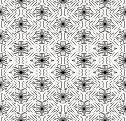 线条图案无缝背景Seamless geometric pattern