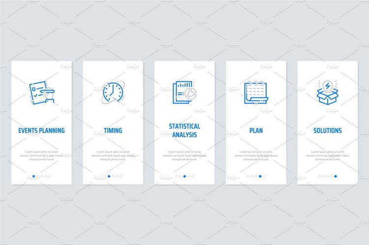 网站设计Timing Metaphors Cards