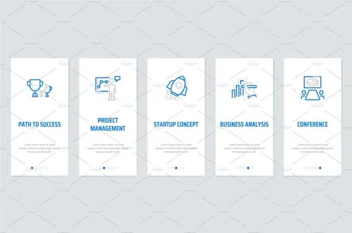 网站设计Business Metaphors Cards