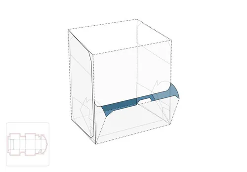 分配器盒模切图/刀模图EPS源文件