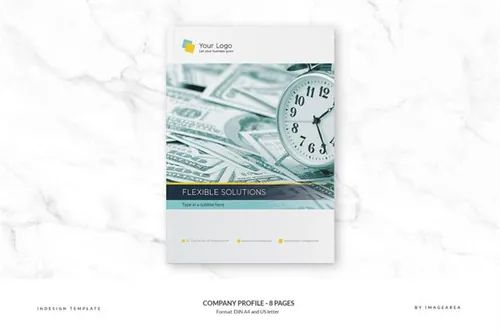 企业公司画册 Company Profile – 8 Pages