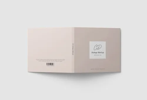 CD/DVD光盘盒设计效果图样机 7 CD Case Mockups PSD