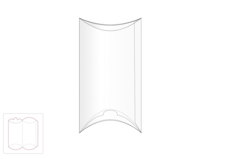 牙具包装盒模切图/刀模图EPS源文件