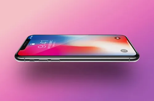 iPhoneX手机贴图样机PSD模板Apple iPhone X Mockup PSD