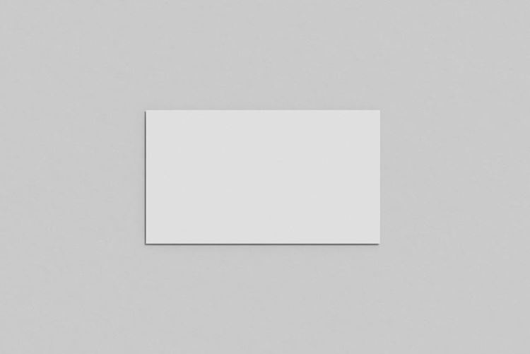 高品质商务名片品牌设计提案样机PSD模板 Business Card 01 Standard Mockup