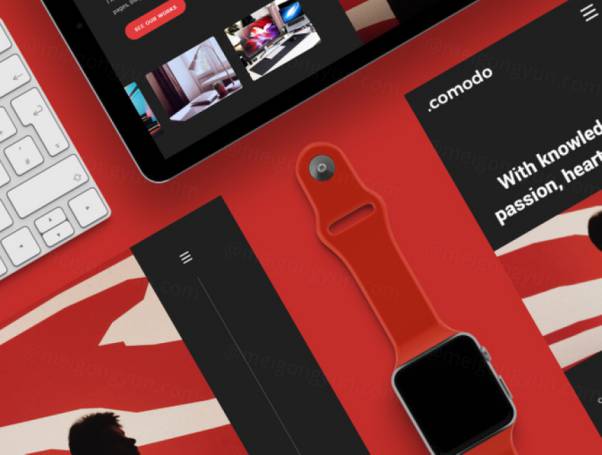 时尚现代标题网页banner布局设计模板Midleton Headers