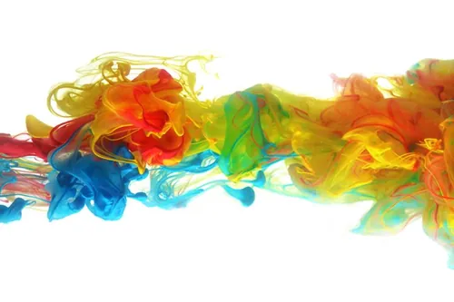 彩色渐变抽象梦幻水彩烟雾油漆效果高清背景JPG图片设计素材823103