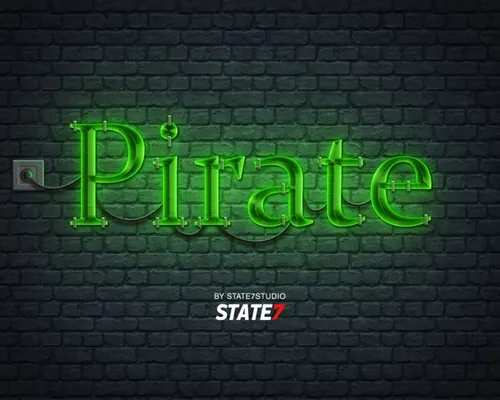 Neon Text Effect For Signs 霓虹灯字体特效