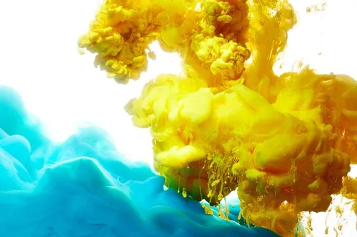 彩色渐变抽象梦幻水彩烟雾油漆效果高清背景JPG图片设计素材823106