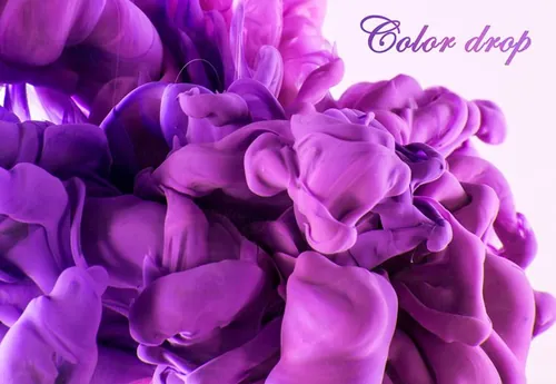 彩色渐变抽象梦幻水彩烟雾油漆效果高清背景JPG图片设计素材823108