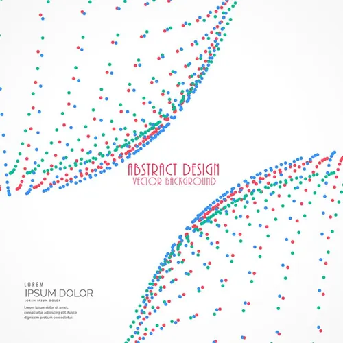 科技感高清背景震撼粒子球形波纹未来连接互联网大数据EPS矢量设计素材模板081413