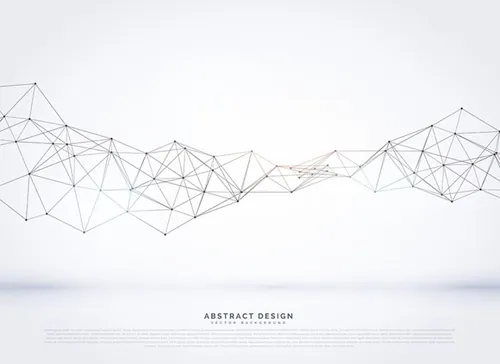 科技感高清背景震撼粒子球形波纹未来连接互联网大数据EPS矢量设计素材模板081414