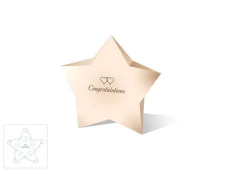 星星零售盒模切图/刀模图EPS源文件