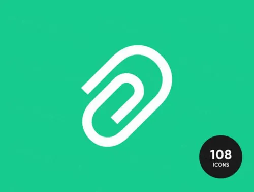 108个商业金融医疗保健科学矢量图标集Gizmo Business Icons