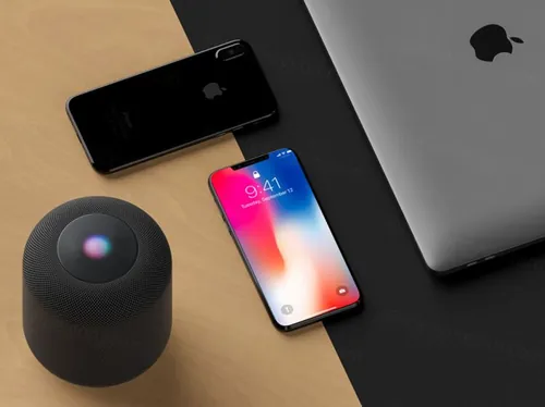 iPhoneX贴图样机PSD模板Modern iPhone X Mockup