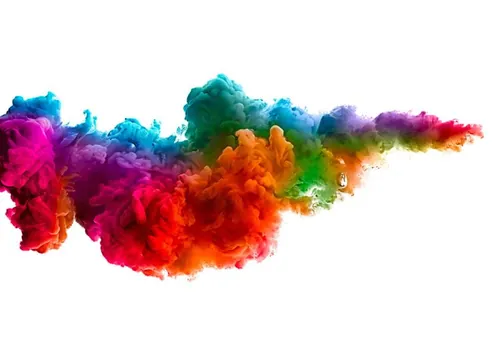 彩色渐变抽象梦幻水彩烟雾油漆效果高清背景JPG图片设计素材823117