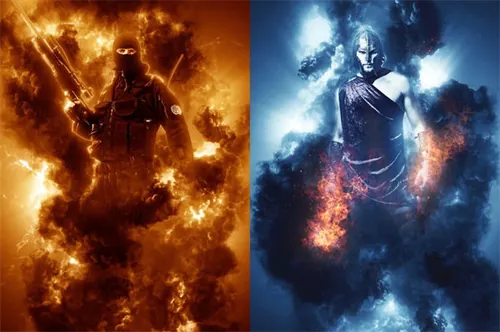 风暴电影特效PS动作插件 Storm Photoshop Action