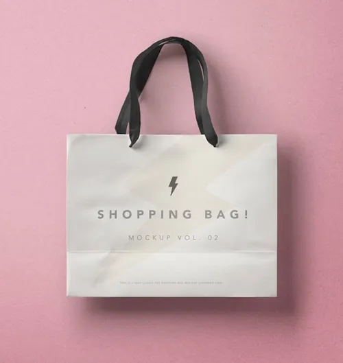 高质量的psd购物袋样机样 Shopping Bag Psd Mockup