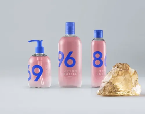 透明Psd化妆品包装 Transparent Psd Cosmetic Packaging