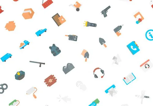 528个办公室交付酒店装修医学餐厅服务类矢量图标集Service Icons