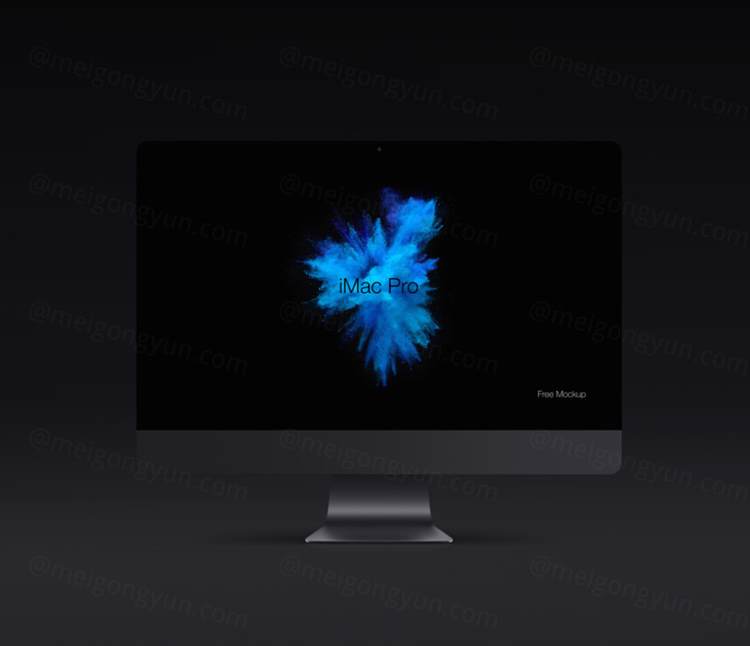 iMac Pro Psd样机模板 iMac Pro Psd Mockup Template