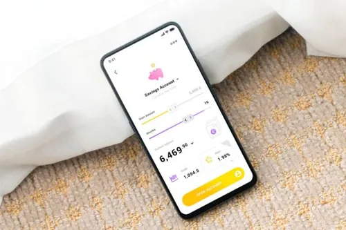 APP提交订单界面Savings Account iOS App De