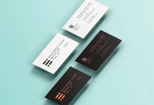 名片模型贴图PSD模板Gravity Psd B-Cards Mock-Up