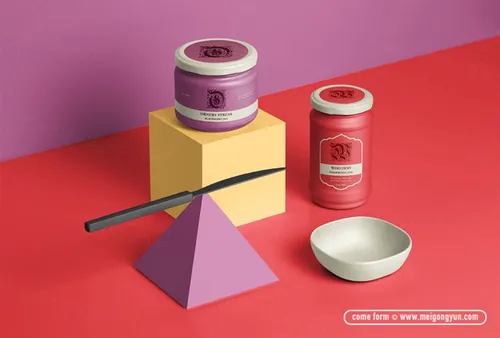 食品罐头包装样机贴图 Food Pot Mockups