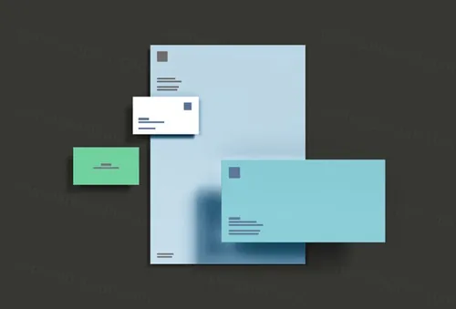办公文具品牌展示样机模板 Basic Branding Mockup
