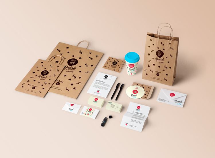 VI提案贴图PSD模板Stationery Branding Mock Up