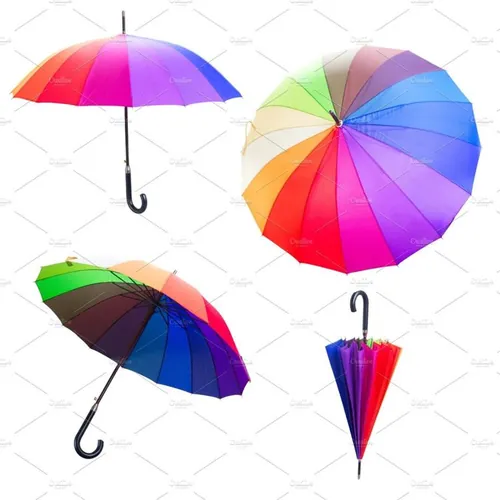 彩虹伞Rainbow umbrellas