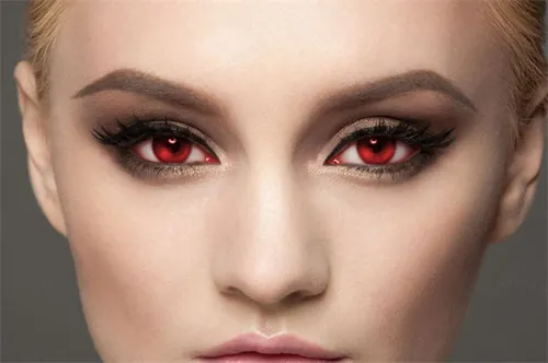 万圣节恶魔眼睛效果PS动作插件 Eyes Photoshop Acti