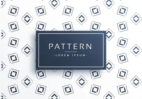 不规则几何抽象图形矢量元素Abstract Geometric Shape Line Pattern Background