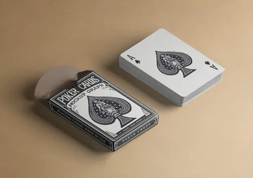 Psd纸牌样机 Psd Playing Cards Mock-Up