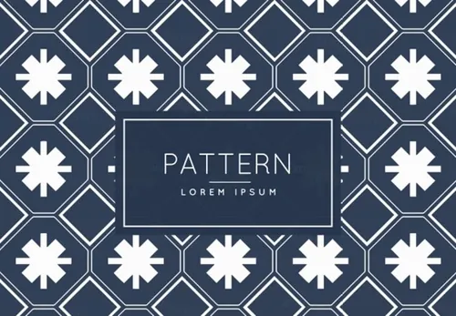 抽象几何不规则矢量图案图形形状元Abstract Geometric Shapes Pattern Design