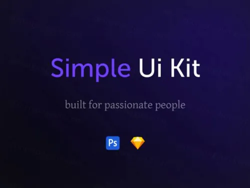 现代简约作品服务推荐团队博客社交地图导航UI工具包Simple UI Kit