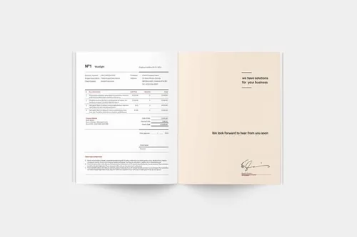 商业计划书品牌手册画册时尚杂志设计模板 business proposal