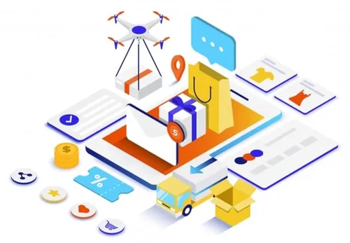 网络线上购物云计算区块链平台数据分析网上购物Online shopping