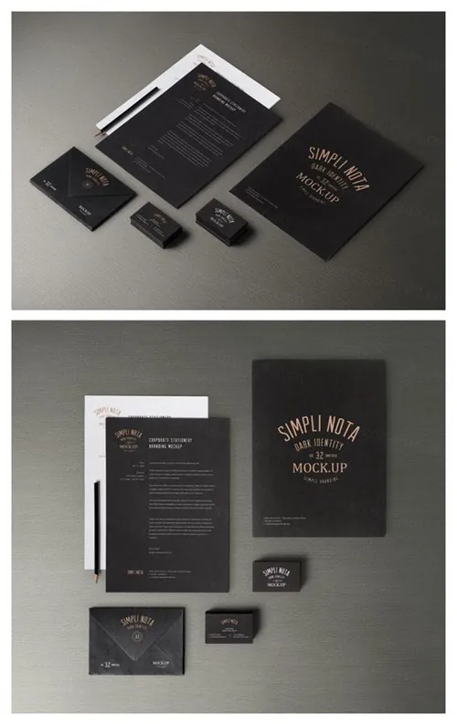 文具品牌样机 Stationery Branding Mock Up Vol 3-2